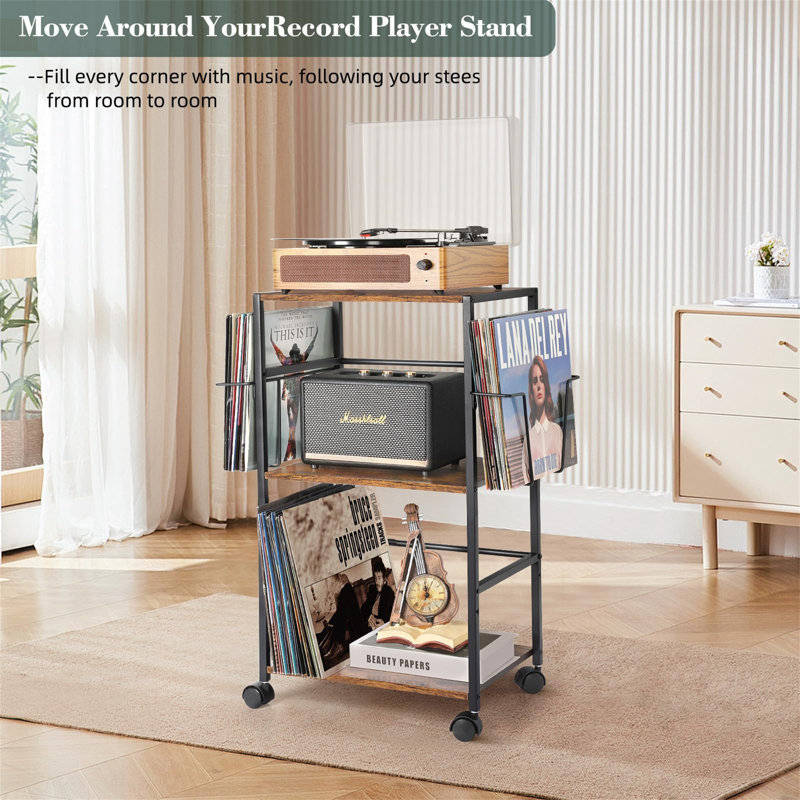 Bresee 74 cm H Media Shelves