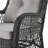 Fruttuo Traditional 2-Person Swivel Patio Conversation Set with Polyester Cushions and Table in Gray-1684529308
