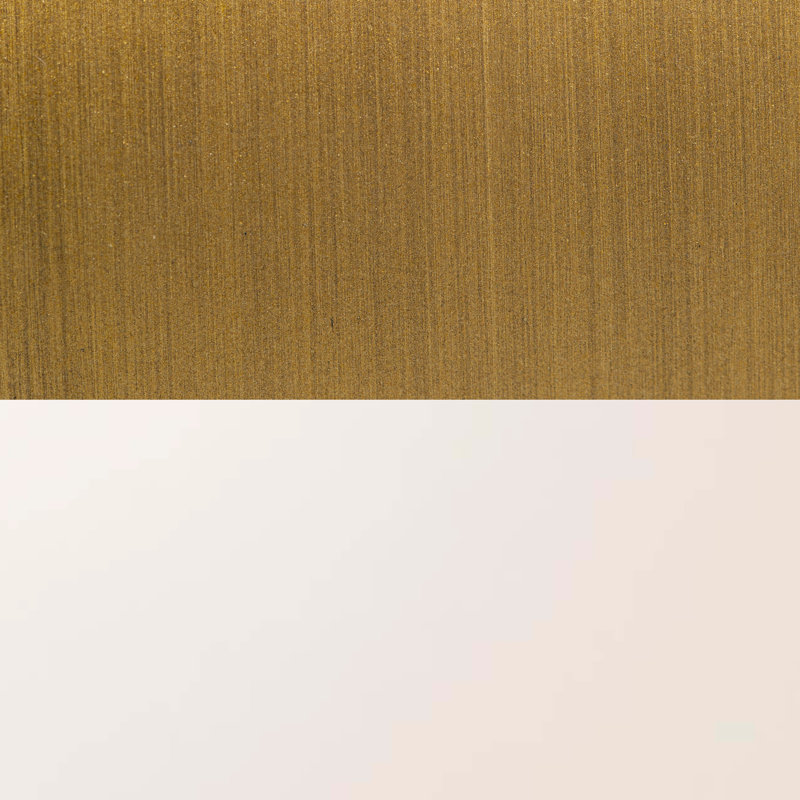 Queenstown Light Glass Steel Pendant, 19.75" H x 6.375" W x 6.375" D, Aged Gold