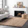 Isalena Handmade Flatweave Farmhouse Jute Area Rug in Natural