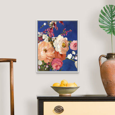 «Midnight Garden Flowers I» par Allison Pearce - reproduction d'art