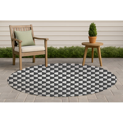 Tapis d'extérieur antidérapant Hex