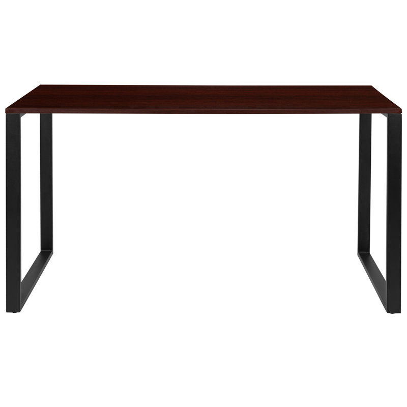 Industrial Modern Desk - Commercial Grade Office Computer Desk and Home Office Desk, 75.6cm H x 139.7cm W x 59.7cm D