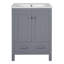 Meuble-lavabo 48 po avec lavabo encastré intégré-962262315