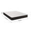 Matelas hybride à ressorts, matelas dans une boîte - matelas de qualité supérieure -287096733-295685518