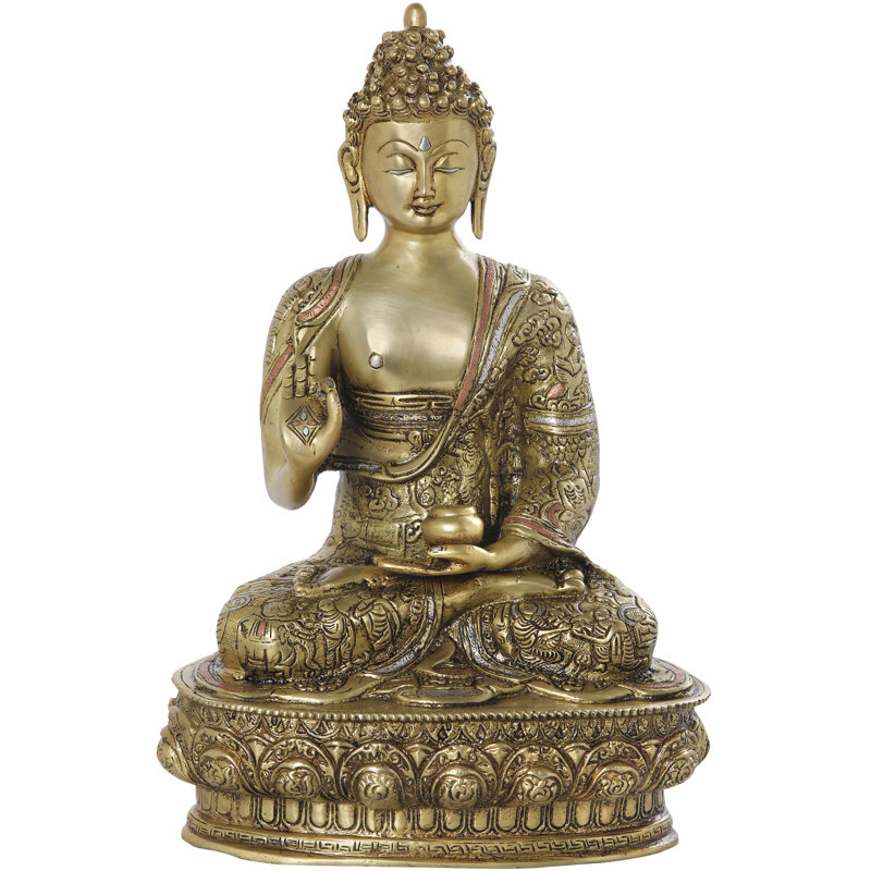 Bouddha tibétain prêchant 12 po