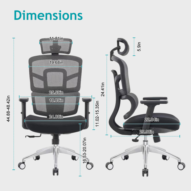 Chaise de bureau Llarely