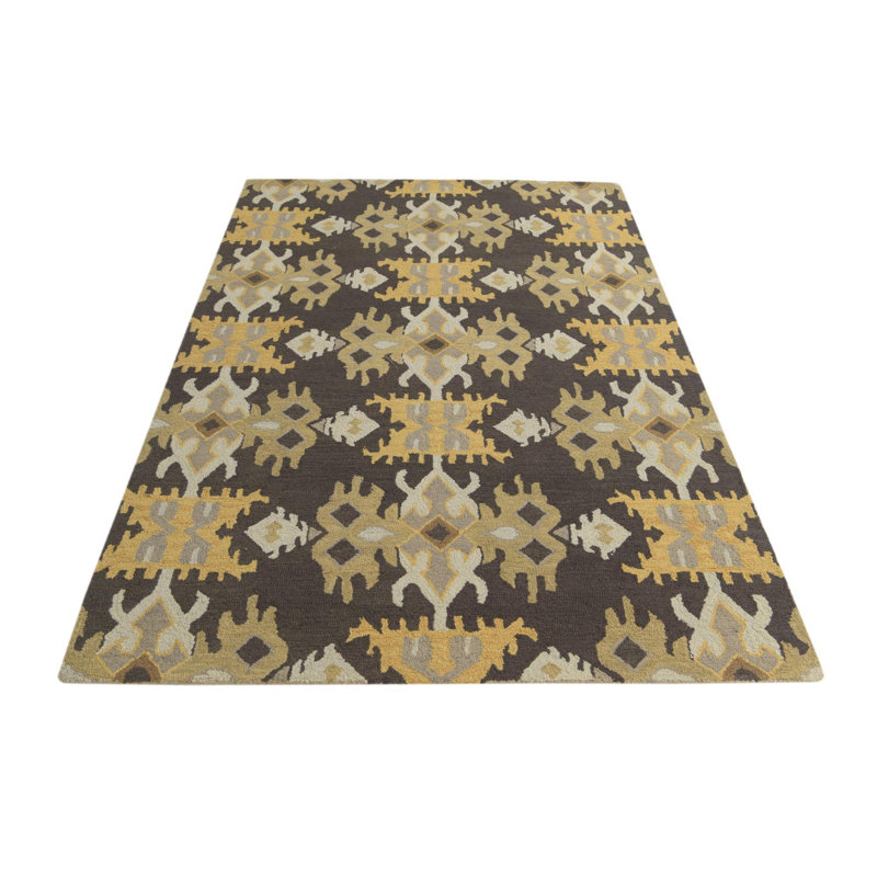 Tapis noir 5 x 8 Pineland