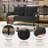 2-Seat Upholstered Sofa-1268555598