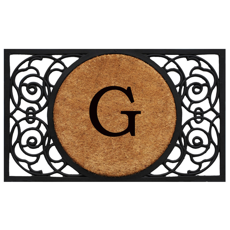 Cermenho Non-Slip Outdoor Doormat, G, Rectangle 18" x 30"