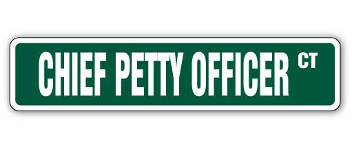 Plaque de rue en chef en plastique robuste 4 po x 18 po