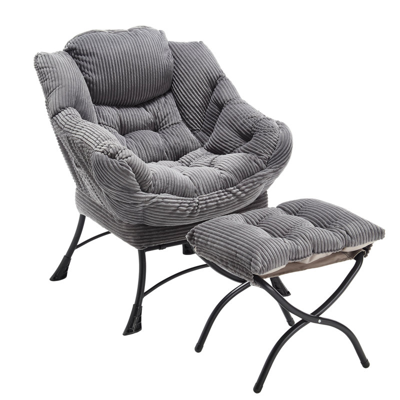 Fauteuil Lazy, Gris