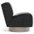 Marley Leather Swivel Chair-135977409