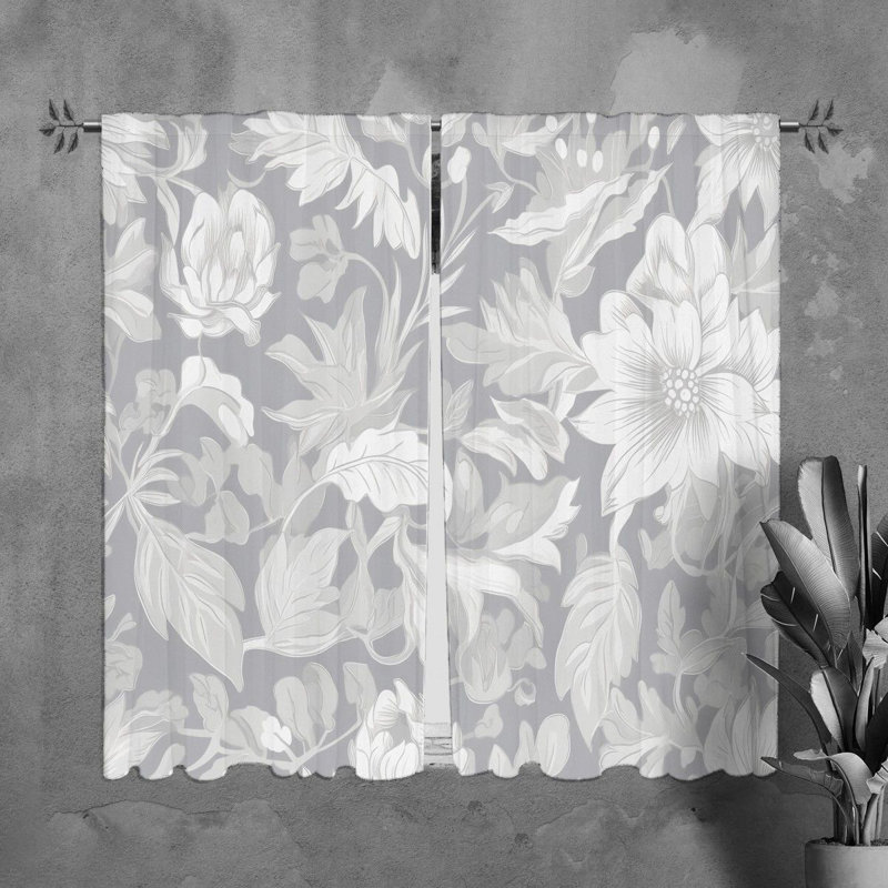Zyvon Room Darkening Curtain Pair, 40" W x 82" L
