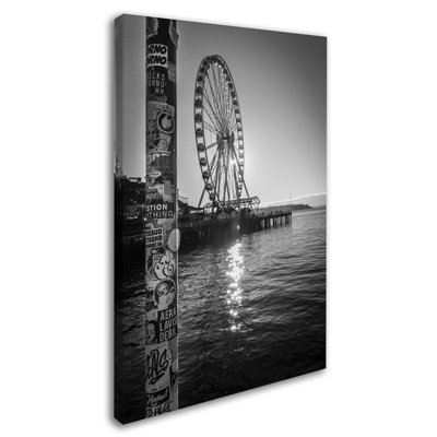 'Seattle's Waterfront' Photographic Print on Wrapped Canvas