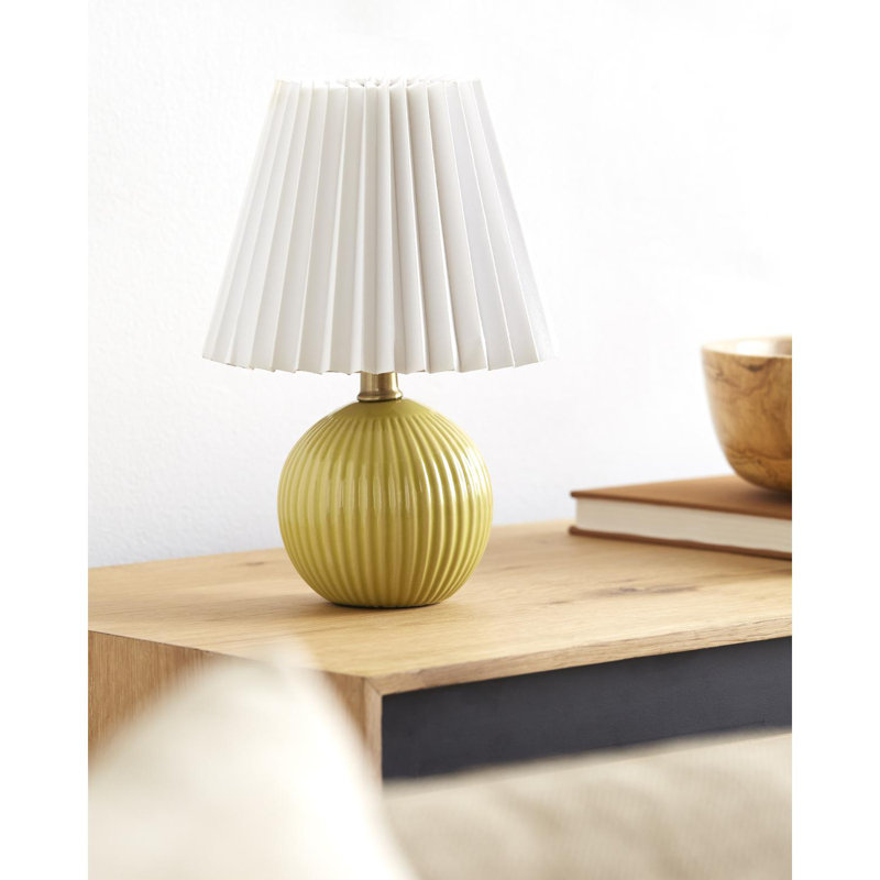 Nelie Accent Table Lamp, Yellow