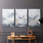 Lanscape Study Series LXII - Ensemble de 3 toiles tendues avec châssis - Prêt à être accroché-257241670
