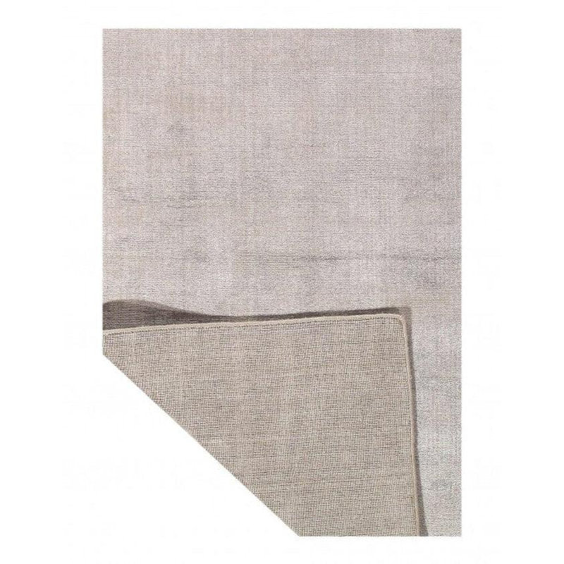 Oralee Wool Area Rug in Gray