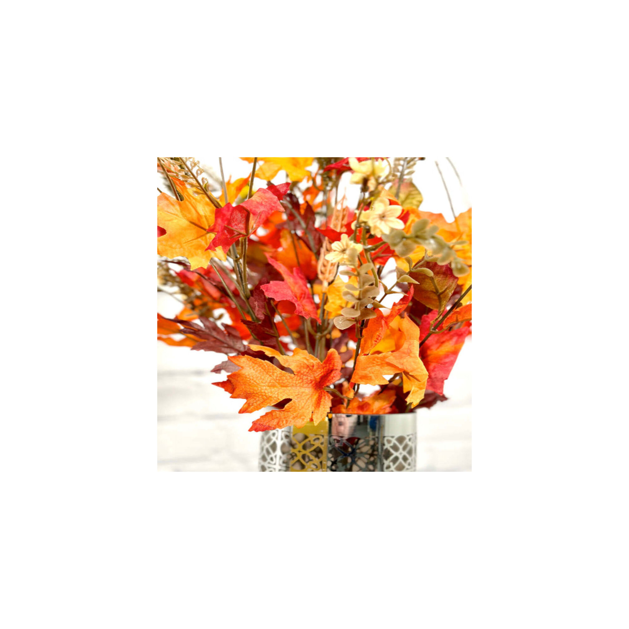 Artificial Autumn Hydrangea Floral Arrangement