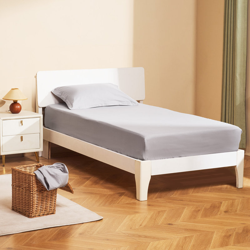 Drap-housse simple en microfibre de haute qualité