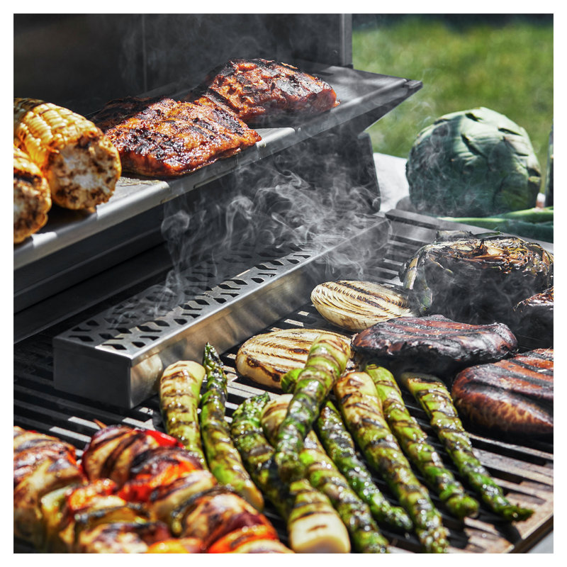 BBQ+ Dishwasher Safe Stainless Steel Smoker Box