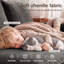 Canapé 52 po avec coussins et repose-pieds en chenille 52 po-132896304-132896306