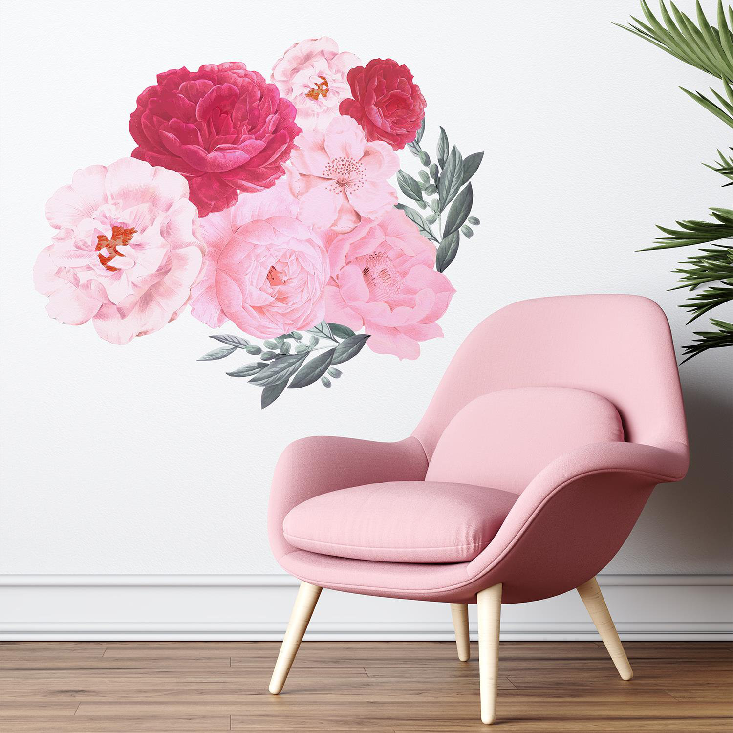 Rosdorf Park Peonies Wall Decal & Reviews | Wayfair