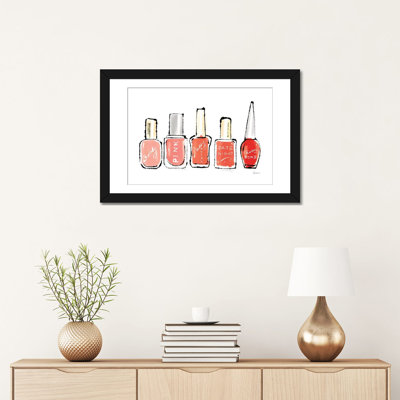 " Beauty And Sass Red I " by Sue Schlabach