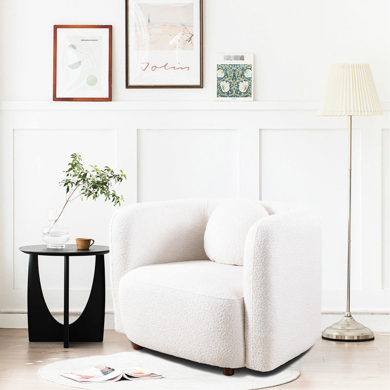 Fauteuil de salon Boucle