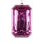 Vickerman 8" Rectangle Jewel Glitter Ornament, includes 2 pieces per bag-1259018415