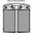 Iron Fireplace Tool Set