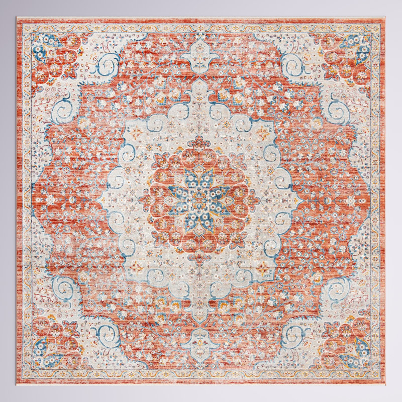 Alize Oriental Indoor Rug, Square 8'