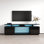 Meuble télé 71 po avec éclairage DEL 16 couleurs Howlett, Howlet