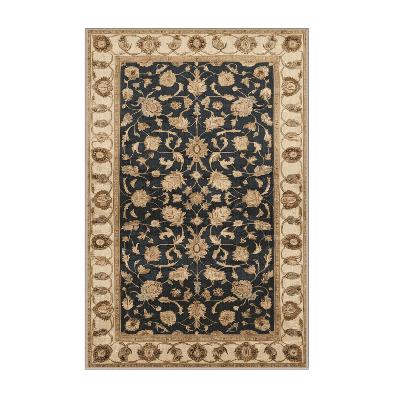 Tapis brun lavable à la machine, Tapis de couloir 2 pi x 5 pi