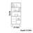 Light luxury high appearance level bookcase