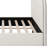 Elegant Upholstered Platform Bed with Integrated Support Slats