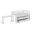 Lit surélevé en bois avec bureau latéral mobile 4 tiroirs et tablettes-1507843044-1507843047