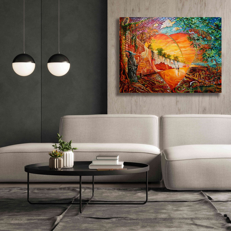 Art mural sur toile Trinx «Follow Your Dream» par Jan Kasparec, H 40 po l 54 po x P 1,5 po