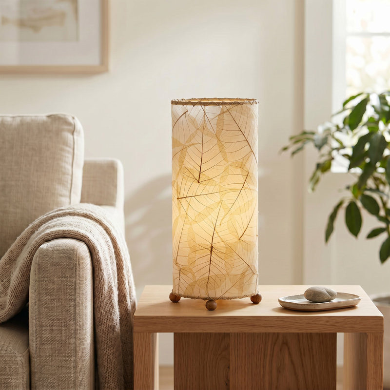 Quintan Metal Novelty Lamp, Natural
