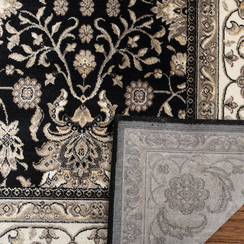 Tapis en viscose Carolus, Rectangle 4 pi x 5 pi 3 po