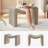 Cinead 23.79" Wide Standard Ottoman-2089367376