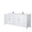 Beckett 84" Freestanding Double Bathroom Vanity with Cultured Marble Top-52605372-52605370-61131905