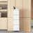 4 Drawer Vertical File Cabinet In White, With Lockable Wheels, Secure Storage For Legal & Letter Size Documents, - Tilt Design, Easy Mobility, Adjustable Bar Hanging Files Metal Home And Office Use,-120267571