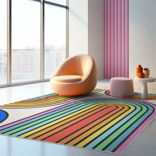 Rectangle Crayola Area Rug