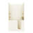 Santa Fe 52.75'' x 26.4'' Whirlpool Fiberglass Bathtub with Faucet-23011082-23011084