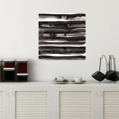 Contemporary Art Abstract Contemporary Modern Wall Art by Janel Bragg - Wrapped Canvas Print