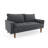 Mauck Modern Sofa,70 Inch Velvet Couch for Living Room,Spring Cushions,Solid Wood Frame,Easy Assembly for Small Spaces-860037017