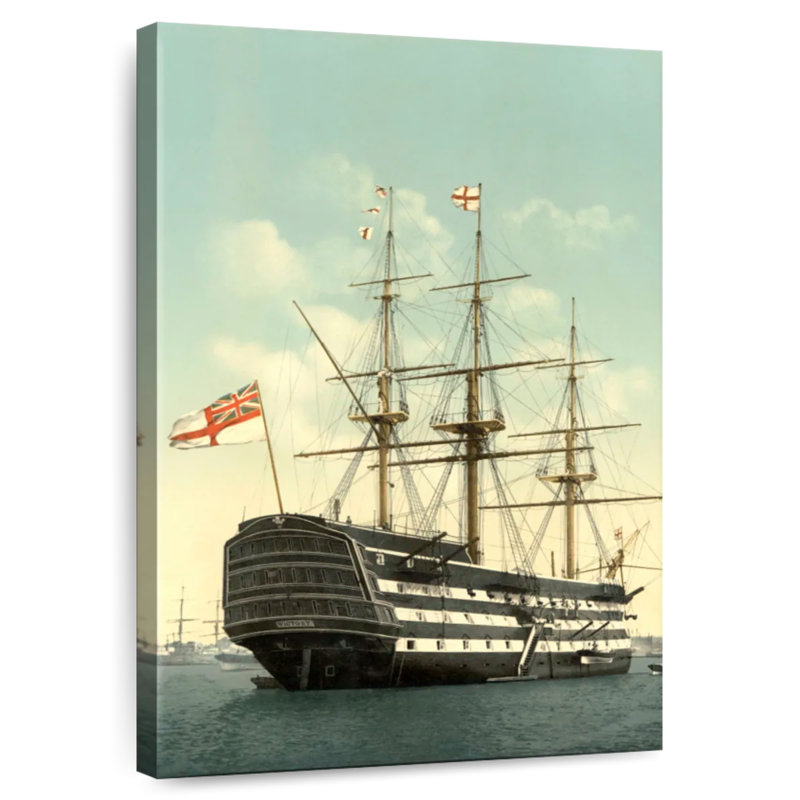 HMS Victory, 12" H x 8" W