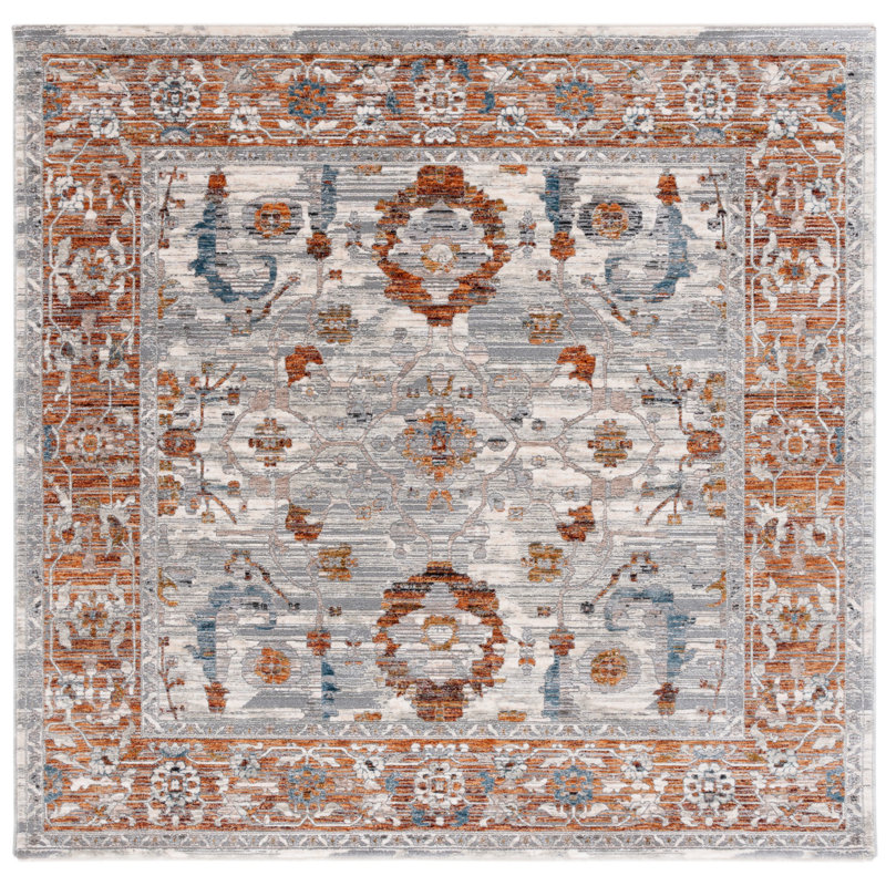 Heirloom 700 Performance Oriental Rug, Square 6'3"