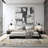 Stelia Abstract Gray/Yellow/Ivory Area Rug-1816605320